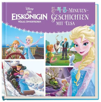 Produktbild von Disney Die Eiskönigin: 3-4-5-Minuten-Geschichten mit Elsa