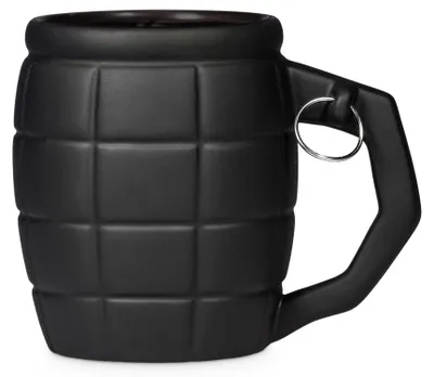 Productafbeelding van Zwarte Porseleinen Granaatmok 450 ml
