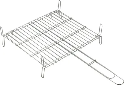 Produktbild von Sauvic 30x35 Cm Doppelgrill Silber Silber One Size