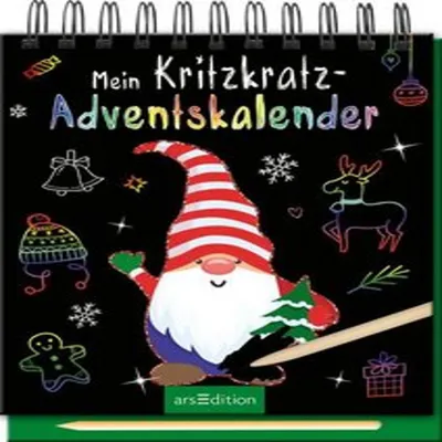 Image de Mon calendrier de l'Avent à gribouiller