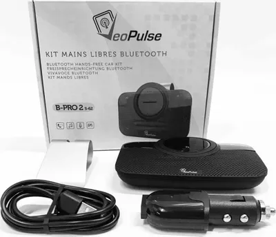 Produktbild von Freisprecheinrichtung Bluetooth Freisprechanlage VeoPulse B-PRO 2 mit Licht und automatischem Anschluss