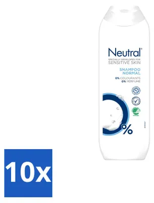 Produktbild von 10 x Neutral 0% Shampoo für normales Haar - 250 ml - Vorteilspackung - 10 Stücke