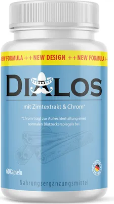 Image de Dialos gélules | combinaison d'ingrédients bien pensée | en stock pour 1 mois | 60 gélules