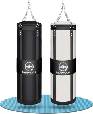 Produktbild von Famanu Boxsack 4FT für Kickboxen, Karate, Taekwondo und Muay Thai Training - Bis 180 lbs