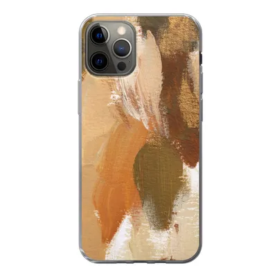 Obrázok produktu pre Kryt mobilného telefónu pre Apple iPhone 12 Pro Farba - oranžová - zelená Silikónové mäkké puzdro