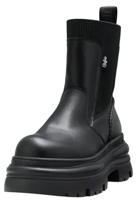 Produktbild von Buffalo Damen Elegante Stiefelette Dione Chelsea Mid PD00018688 Schwarz