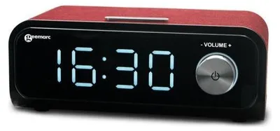 Zdjęcie produktu dla Odtwarzacz MP3 Geemarc VISOTEMPO200 8 GB czerwony, czarny głośnik (VISOTEMPO200_RED_VDE)