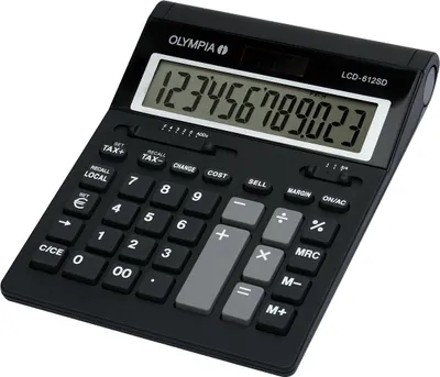 Obrázok produktu pre Olympia Taschenrechner LCD-612 SD