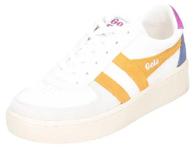 Immagine prodotto di Sneaker Gola da donna Grandslam Trident bianco giallo