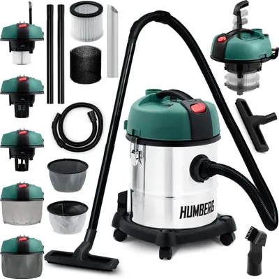 Image de Aspirateur industriel à sec Aspirateur industriel 20L 1200W HM-400