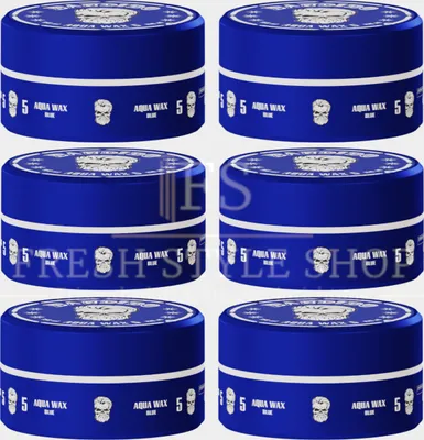 Produktbild von 6 x Bandido Haar Wax Hair Wax Haarwachs 150ml Blue Mittlerer Halt