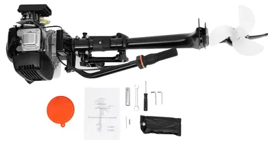 Image de Moteur hors-bord, 4 temps, 4 chevaux, noir
