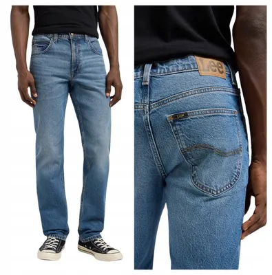 Immagine prodotto di Lee | Jeans da uomo modello "Brooklyn", vestibilità dritta, colore blu, taglia W34 L30
