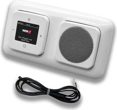 Produktbild von BUSCH JÄGER DAB+ Unterputz Radio 8215U-101 + 1x Lautsprecher Reflex SI
