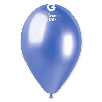 Zdjęcie produktu dla Balony chromowane Fioletowe, GB120, 33 cm, 50 szt.