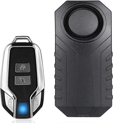 Image de Alarme sans fil pour vélo, 113 dB, étanche, avec télécommande