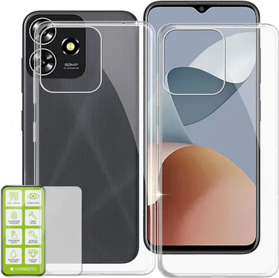 Obrázek produktu pro Pro ZTE Blade A73 4G / V50s / Axon 50 Lite Silicone Case H9 Glass Mobile Phone Case Cover Case Cap