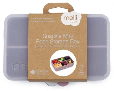 Produktbild von Melii Snackle Box Mini-Snackbox – Luxusrosa