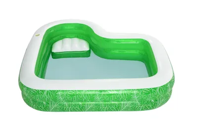 Produktbild von Bestway Planschbecken mit Sitz Tropical Paradise 231x231x51 cm