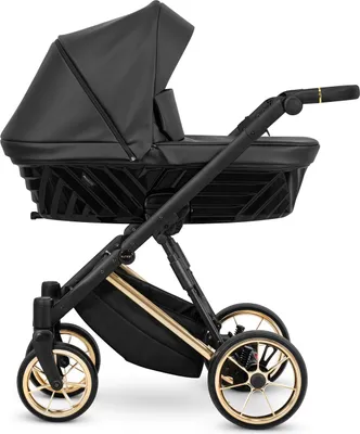 Image de Kunert Poussette Ivento Premium Ive 07 noir Pearl Gold siege auto