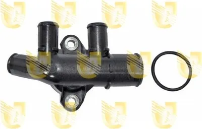 Produktbild von UNIGOM 341208 Kühlmittelflansch für FIAT DUCATO Pritsche/Fahrgestell (230) Wasserflansch