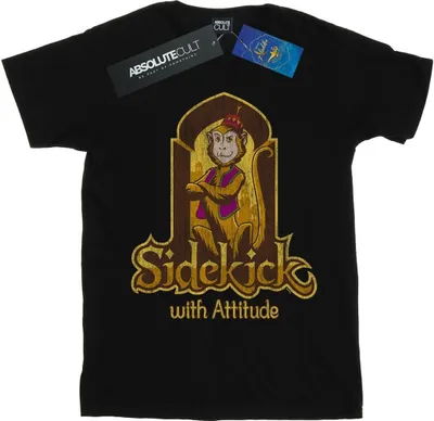 Produktbild von Disney - "Sidekick Attitude" T-Shirt für Damen BI8175 (L) (Schwarz)