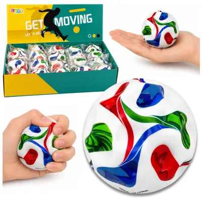 Immagine prodotto di Pallone in schiuma con fossette per rimbalzare il pallone da calcio antistress 7 cm