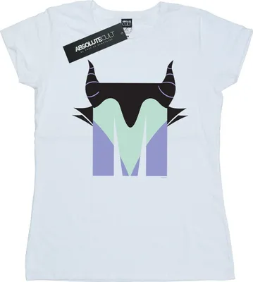 Produktbild von Disney - "Alphabet M Is For Maleficent" T-Shirt für Damen BI14980 (XXL) (Weiß)