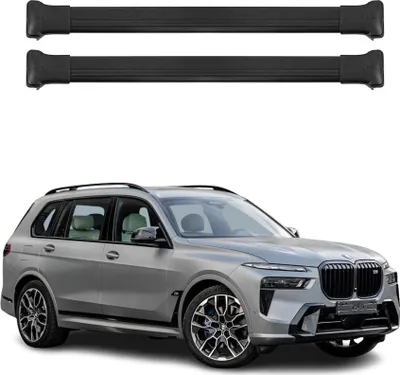 Produktbild von Dachquerträger für BMW X7 G07, Baujahr 2019-2024, aus Aluminium, schwarz