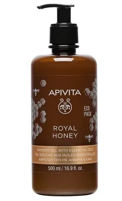 Zdjęcie produktu dla Apivita Royal Honey, Żel pod prysznic z olejkami eterycznymi, 250 ml