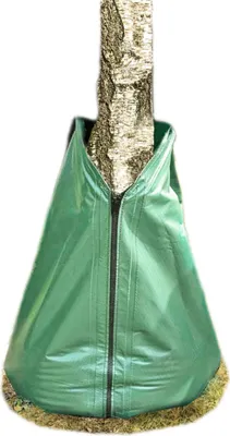 Immagine prodotto di Sacco Novatool per l'irrigazione degli alberi Sacco di irrigazione verde da 75 litri in robusto PVC