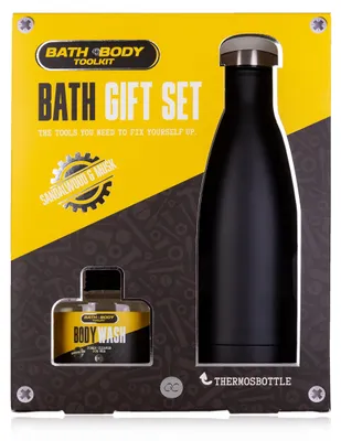 Produktbild von Accentra Bath Body Toolkit Badegeschenkset Duschgel 140ml +  Thermobottle