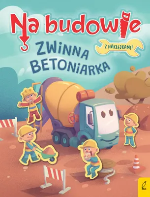 Immagine prodotto di Książka aktywnościowa Na budowie Zwinna betoniarka z naklejkami