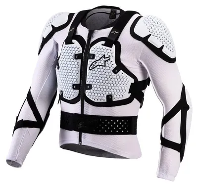 Productafbeelding van Alpinestars Bionic Action V3 beschermingsjas, wit/zwart, maat L