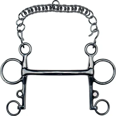 Image de FEELING Pelham à barres, mors, taille : embouchure 125 mm, épaisseur de l'embouchure 14 mm