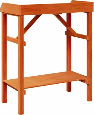 Produktbild von vidaXL Pflanztisch Braun 75 x 40 x 90 cm Massives Kiefernholz