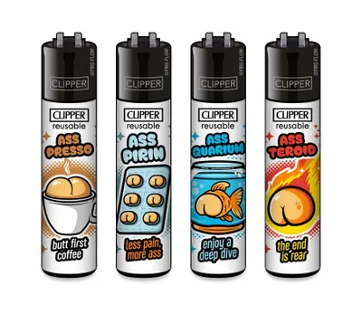 Produktbild von Clipper Feuerzeuge 4er Set Ass Collection #2