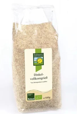 Produktbild von Bohlsener Mühle - Dinkel Vollkorngrieß - 500g