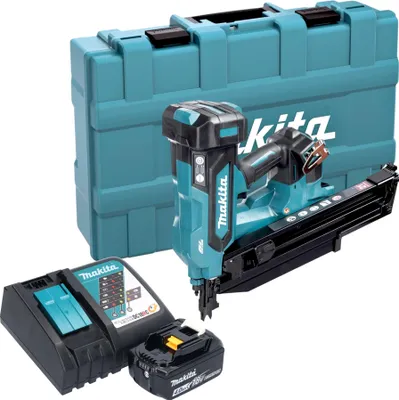 Immagine prodotto di Makita DBN 901 RM1K Chiodatrice a batteria 18 V 50 - 90 mm Brushless + 1x batteria 4,0 Ah + caricabatteria + valigetta