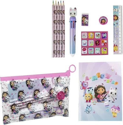 Produktbild von Bleistifte Gabby's Dollhouse Rosa 10 % Kunststoff