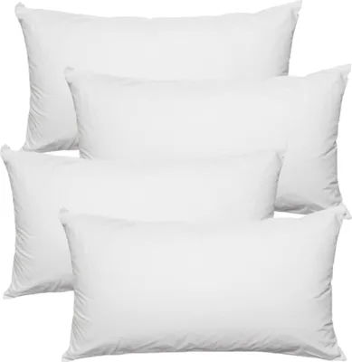 Produktbild von Kopfkissen 4er Set 40 x 80 cm Steppkissen Mikrofaser - Kissen für Allergiker füllkissen Bettkissen Schlafkissen weiß Pillow