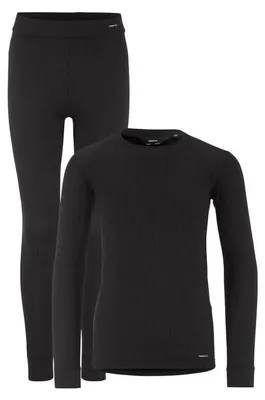 Produktbild von Craft Kinder Sportunterwäsche Baselayer SET 2 JR Schwarz 122