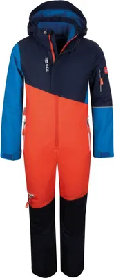Produktbild von Trollkids Kids Hallingdal Snowsuit 128, flame orange