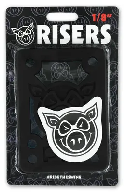 Immagine prodotto di Pig 1/8 pollici - Hard-Riser nero.