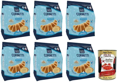 Produktbild von Nutrifree Italian Gourmet Glutenfreie Italian Gourmet Cornetti Classici senza
