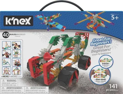 Zdjęcie produktu dla Zestaw K'nex - 40 modeli dla pocztkujcych - Zabawki kreatywne