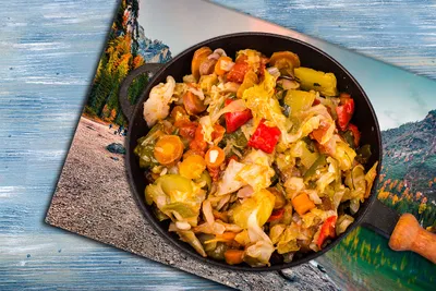 Obrázok produktu pre Ochranný sklenený plech na sporák 80x52 Mountains