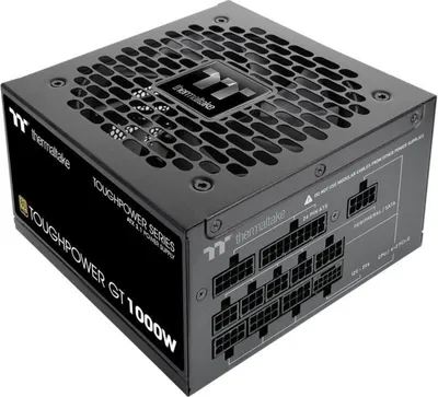 Produktbild von Netzteil THERMALTAKE Toughpower GT 1000W, 80+ Gold, ATX 3.1, Voll Modular, PCI-E 5.1 12VHPWR, Schwarz