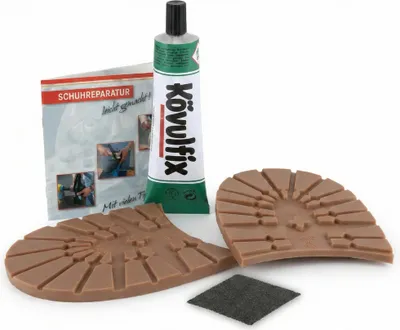 Produktbild von Schuhreparatur-Set Absatz (41/42) inkl. Klebstoff und Anleitung