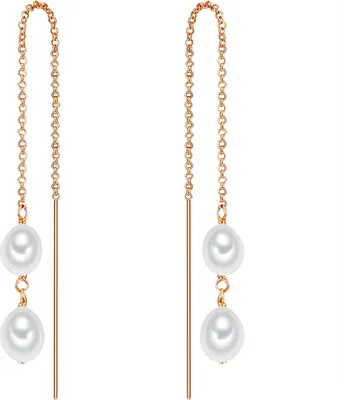 Produktbild von Valero Pearls Perlen-Ohrhänger Sterling Silber Süßwasser-Zuchtperle 50100071